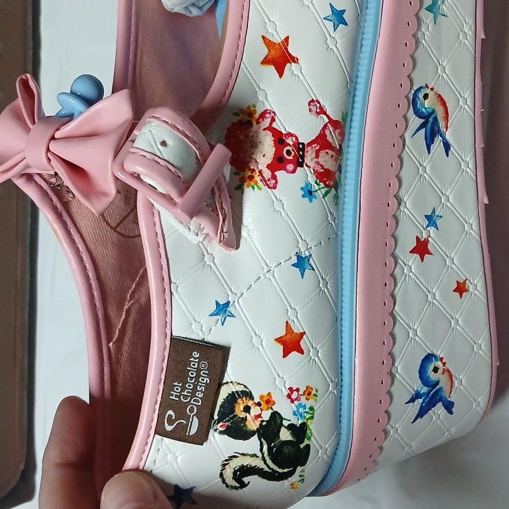 Hot Chocolate Design Chocolaticas Kitschy Blanket Platform Mary Janes RARE Sz 7 - Picture 12 of 16